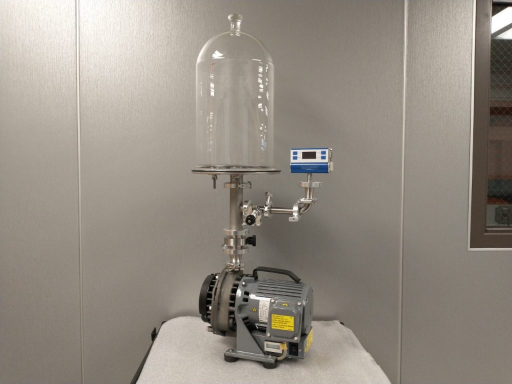 A simple rough-vacuum pumping system.