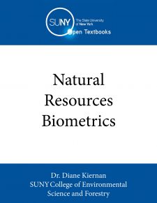 Natural Resources Biometrics book cover