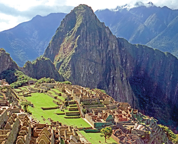 Photo of Machu Pichu.