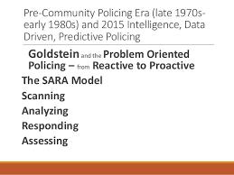 Graphic of Pre-Community Policing Era.