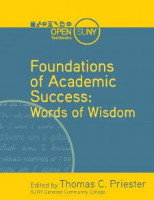 Foundations of Academic Success: Words of Wisdom book cover
